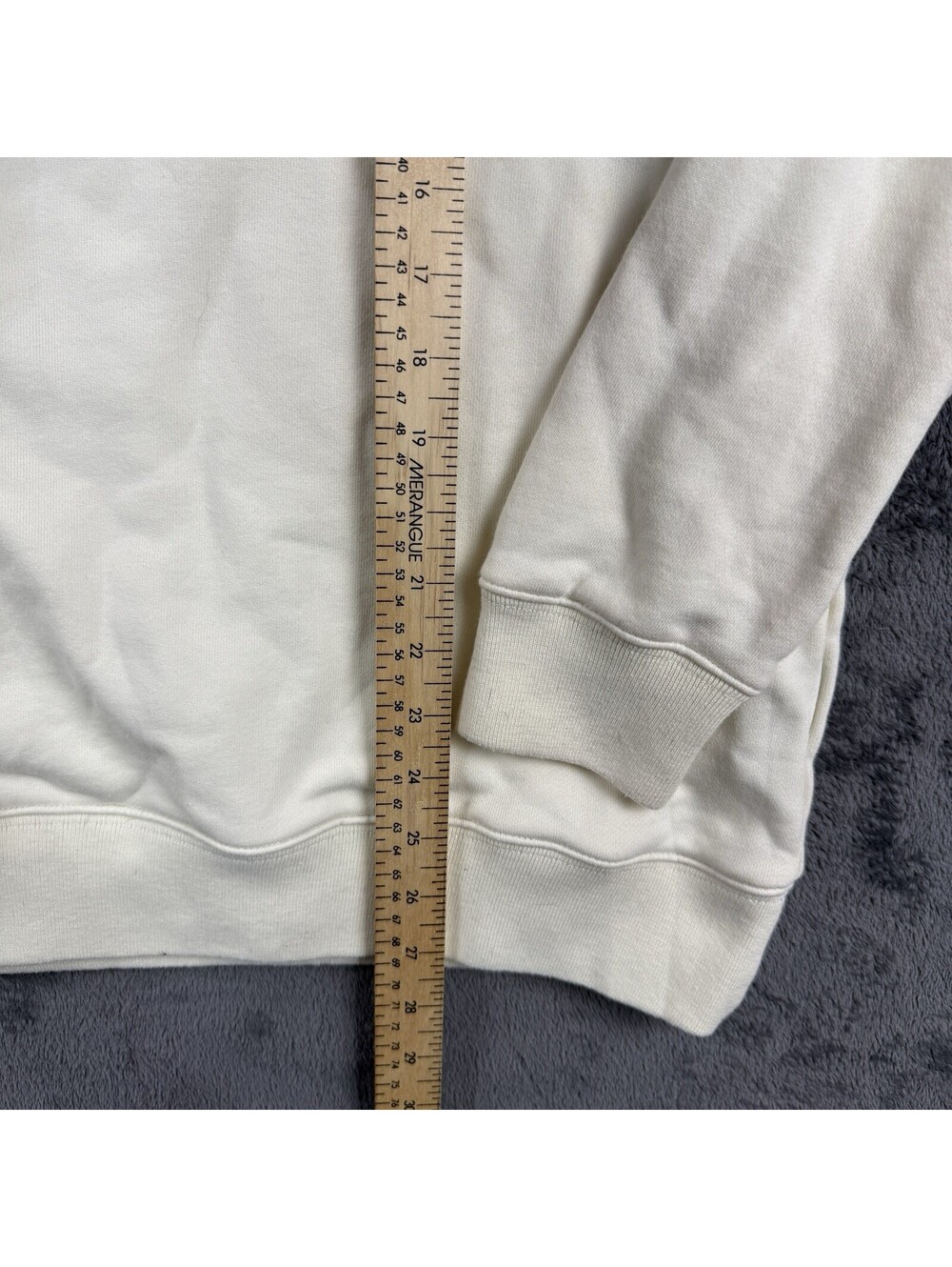 Palm Angels Spray Heart Sweatshirt Off White MenXL Hype Logo Designer Streetwear - Picture 5 of 9
